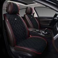 Накидки PSV Flip 2 FRONT (Черный/Кант красный), 2 шт.