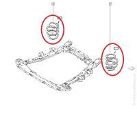 Пружина перед. подвес. Renault Sandero II с 2013 г.