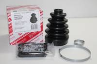 Пыльник ШРУС Renault Logan Clio Megan Sandero наруж. ( 2 хомута, смазка) (Rosteco)