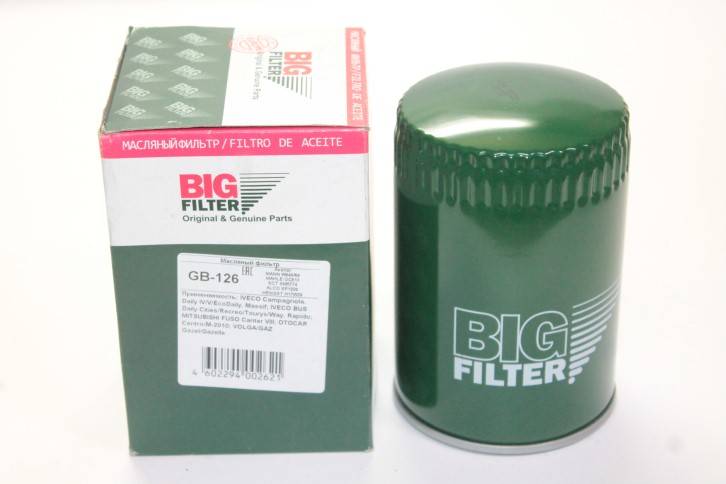Фильтр масляный Iveco Daily IV-V (BIGFILTER)