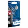 Лампа PHILIPS 12V бесцок. W5W (W2.1x9.5d) White Vision блистер 2шт 12961NBVB2