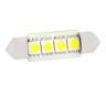 Лампа салонная 12V C10W T11 SV8.5 4 SMD 39мм