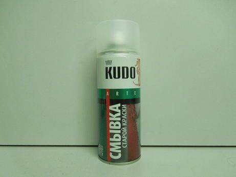 Смывка старой краски 520мл аэрозоль (Kudo) KU-9001