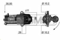 Стартер Ford Focus II Mondeo IV 2.0