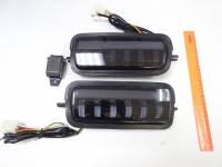 Фонарь поворота /21214/ н/о 2 шт (подфарник) LED (ближний+повторитель) темный Фонарь поворота /21214/ н/о 2 шт (подфарник) LED (ближний+повторитель) темный