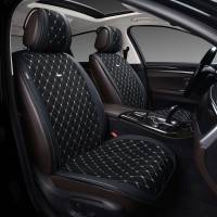 Накидки PSV Kosmos 2 FRONT (Черный/Отстрочка белая), 2 шт.