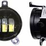Фара светодиодная дополнительная 3 LED 30W 10-30V 90*90*72 белый/желтый, встраиваемая 2шт.