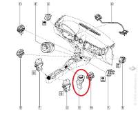 Кнопка управления зеркалами Renault Duster Captur