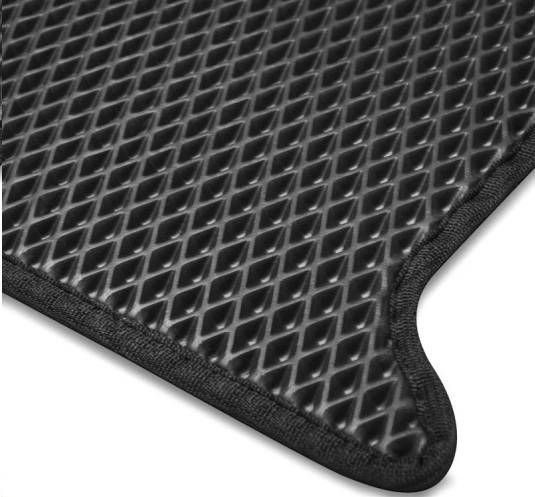 Коврики на пол Skoda Fabia 2006 г. черные EVA