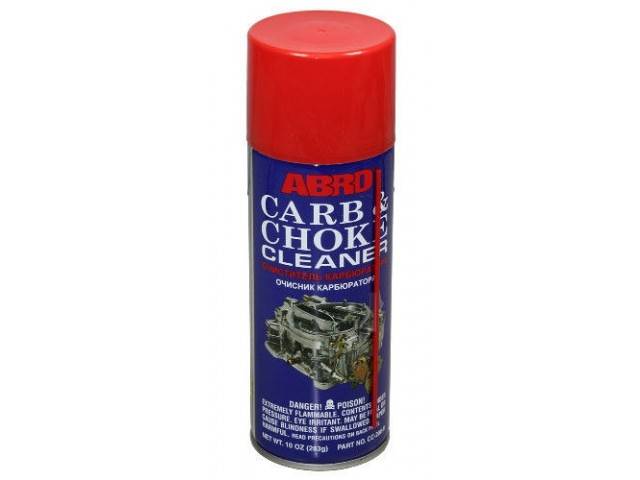 Очиститель карбюратора и дроссельных заслонок 160г. Carb and Choke cleaner  (ABRO)