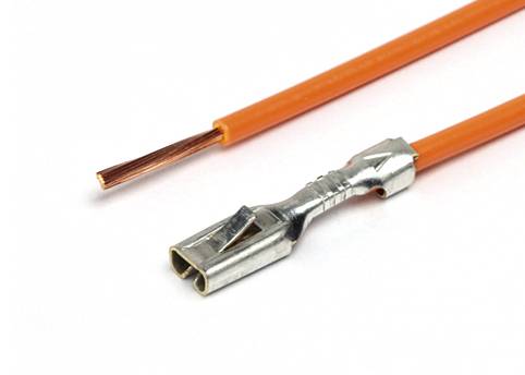 Электроразъем МАМА (2,8мм) с фиксатором, проводом (Cargen) (10)