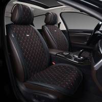 Накидки PSV Kosmos 2 FRONT (Черный/Отстрочка красная), 2 шт.