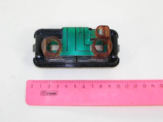 Плата зад.фонаря в сборе /2110/ лев. (УГОЛ) с лампой (САН-Д)