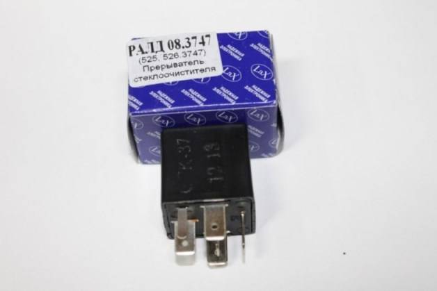 Реле паузы стек/очист /21083, 1118, 2170/ н/о 6 конт. (LAX)