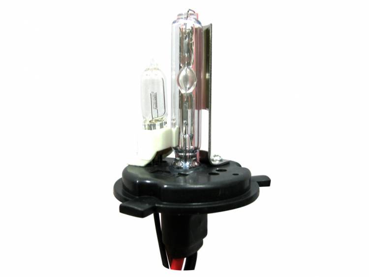 Лампы ксенон H4/H+галоген (5000K) (2 шт.) (AVS)