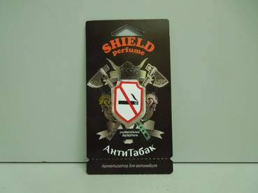 Освежитель (ароматизатор) подвесной жидкий Shield perfume антитабак (Fouette) (40)