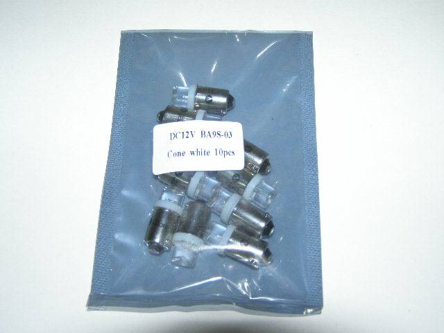 Лампа габарит. 12V T4W T8.5 1 LED с цок. BA9s (Nord Yada)