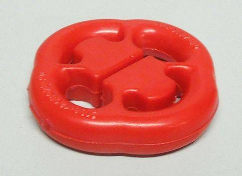 Крепление глушителя ВАЗ 2108-15 полиуретан красный (Балаково Запчасть)