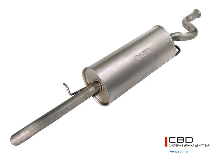 Глушитель /2170/ нерж. (CBD)