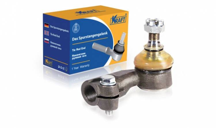 Наконечник рулевой /2110, 1118, 2170, 2190, DATSUN on-DO, mi-DO/ наруж. лев. (KRAFT)