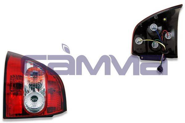 Фонарь для ВАЗ 2170 Приора задний правый (красно-белый)