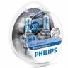 Лампа PHILIPS H4-12-60/55 WhiteVision ultra набор 2шт