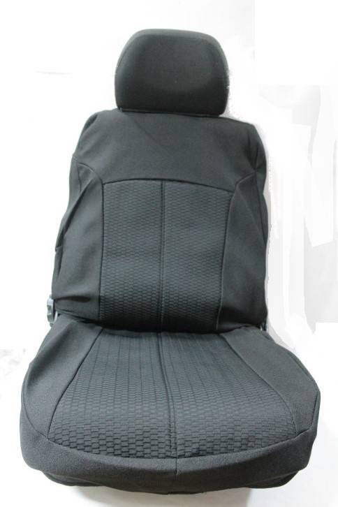 Чехлы на сиденье /Kia Cerato/ 2009-2012 г. Жаккард черный (TREND NEW)