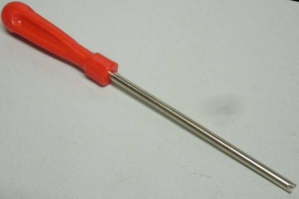 Отвертка (экстрактор) для золотника ниппеля d=5мм длинная (No name)