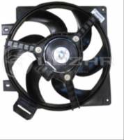 Э/вентилятор охл. с кожухом (б/резист.) для а/м ВАЗ 1117 Калина (Luzar)
