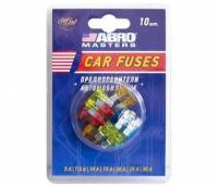 Предохранитель флажк. набор №7 из 10шт. (5А,7.5А,10А,15А,20А, 25А, 30А) в блист. (ABRO) (12)