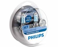 Лампа PHILIPS H7-12-55 WhiteVision ultra набор 2шт Лампа PHILIPS H7-12-55 WhiteVision ultra набор 2шт