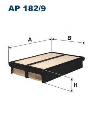 Фильтр воздушный Hyundai Tucson Sportage 2,0i/2,7i/2,0CRdi Cerato CRDI 05-09 (Filtron)