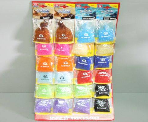 Освежитель (ароматизатор) на листе подвесной мешочек с гранулами D.MARCUS Fresh Bag