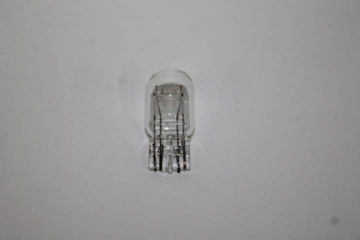 Лампа 12V бесцок. W21/5W 2-контакт. (W3x16q) (МАЯК)