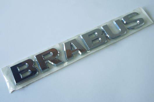 Эмблема надпись "BRABUS" пластик