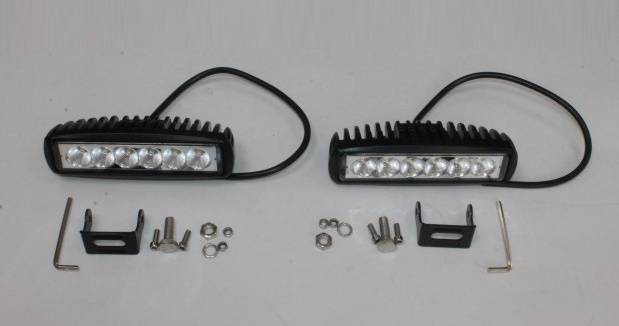 Дневные ходовые огни 12-24V, 18W LED (фара рабочего света, ближний свет) (TLT)