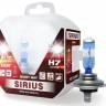Лампа AVS H7-12-55 +110% 3700К Sirius Night Way набор из 2шт