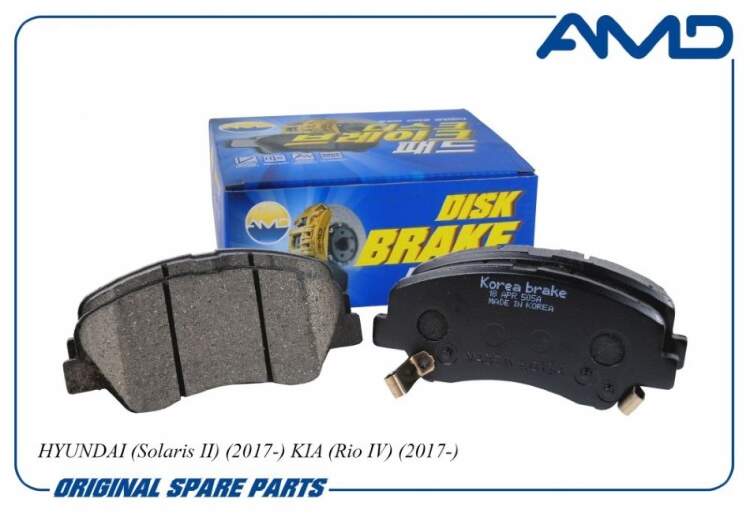 Колодка торм. Hyundai Solaris Kia Rio IV с 2017 г. перед.
