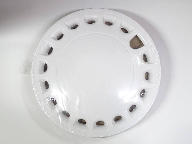 Колпак колеса R16 Сильвер задн. белый 2шт (в мешке 10 упак)