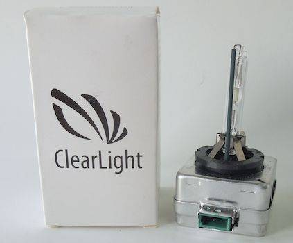 КСЕНОН лампа D3S 6000К Clearlight (1шт)