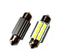Лампа салонная 12V C5W 6 SMD 36мм радиатор (Nord Yada) Лампа салонная 12V C5W 6 SMD 36мм радиатор (Nord Yada)