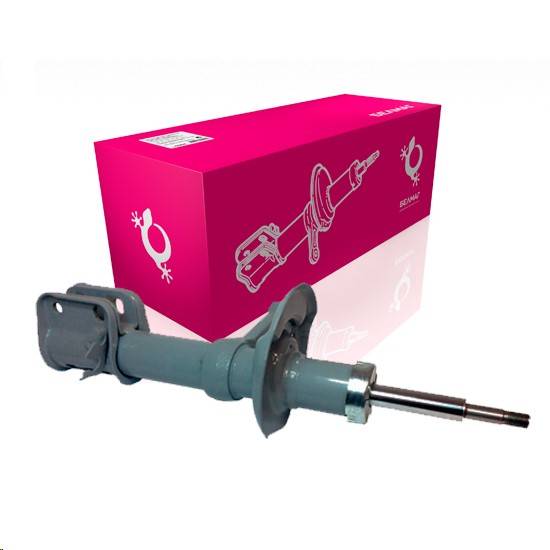 Стойка /1119/ передняя правая масл. (под бочкообразную пружину) (Белмаг)