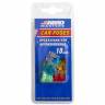 Предохранитель флажк. набор №9 из 10шт. (5А,7.5А,10А,15А,20А, 25А, 30А) в блист. (ABRO) (12)