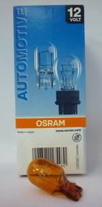 Лампа WY21W (21W) WX3x16d стеклянный цоколь 12V 7504 4008321165473 (OSRAM)