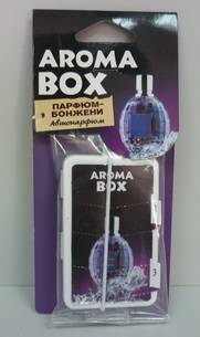 Освежитель (ароматизатор) подвесной AROMA BOX Парфюм-бонжени (FOUETTE)