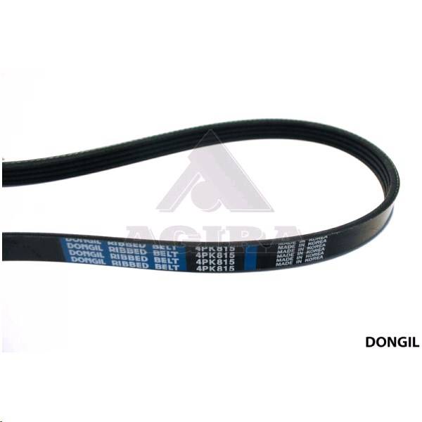 Ремень приводной 4PK0815 кондиционера Accent 1.6, Elantra 1.6, Rio 1.4/1.6, Cerato 1.6, ВАЗ 2123 Шеви-Нива 4-ручьевой (Dongil)