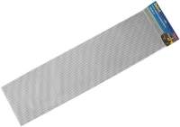 Сетка декор алюмин. ячейка 15мм х 6,5мм черная "сомбреро" размер 30х100см (Dollex)