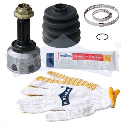 Шрус Kia Spectra 1.6 наруж. 28 зуб. d-2.9 без ABS (KRONER)