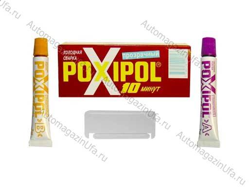 Холодная сварка POXIPOL двухкомп. прозрачная 14мл 10 минут (126679) Холодная сварка POXIPOL двухкомп. прозрачная 14мл 10 минут (126679)