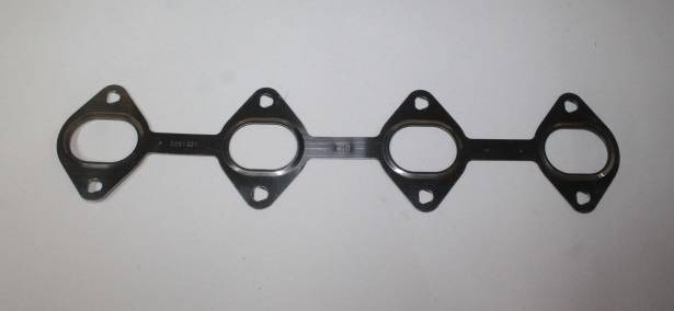 Прокладка коллект. /Г-3302 Бизнес дв. Cummins/ выпуск. перфометалл (Квадратис)